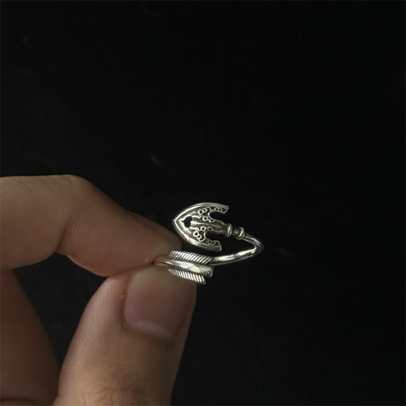 新款高版本jojo奇妙冒险虫箭戒指简约独特气质jojo周边戒指