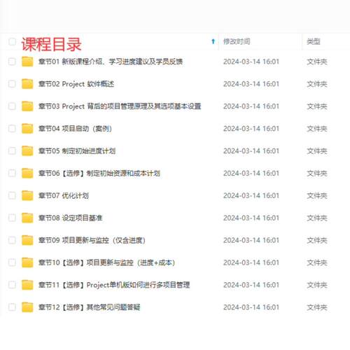 施工进度计划10天精通Project项目管理 建筑工程进度视频教程