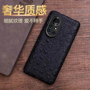 适用于华为nova8pro手机壳新款nova7pro高级感真皮保护套全包边nova6se商务外壳情侣款高档轻奢皮套防摔小众
