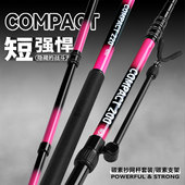 鱼匠人短节碳素炮台支架竞技支架迷你便携伸缩地插鱼竿支架