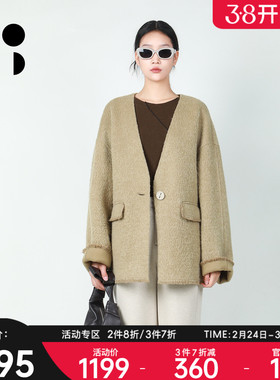 未知未觉2025冬装新品大衣W442D19673