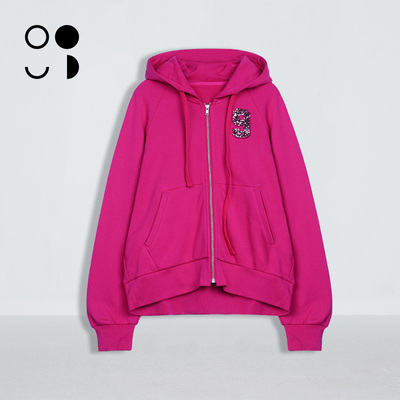 商场同款2024秋季新款连帽卫衣