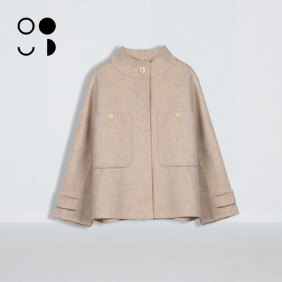 未知未觉2024冬装新品毛呢大衣W342D14541