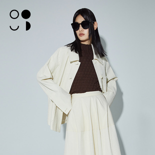 短款 羊毛针织打底衫 长袖 修身 女W232M24021 薄款 未知未觉2023秋新品