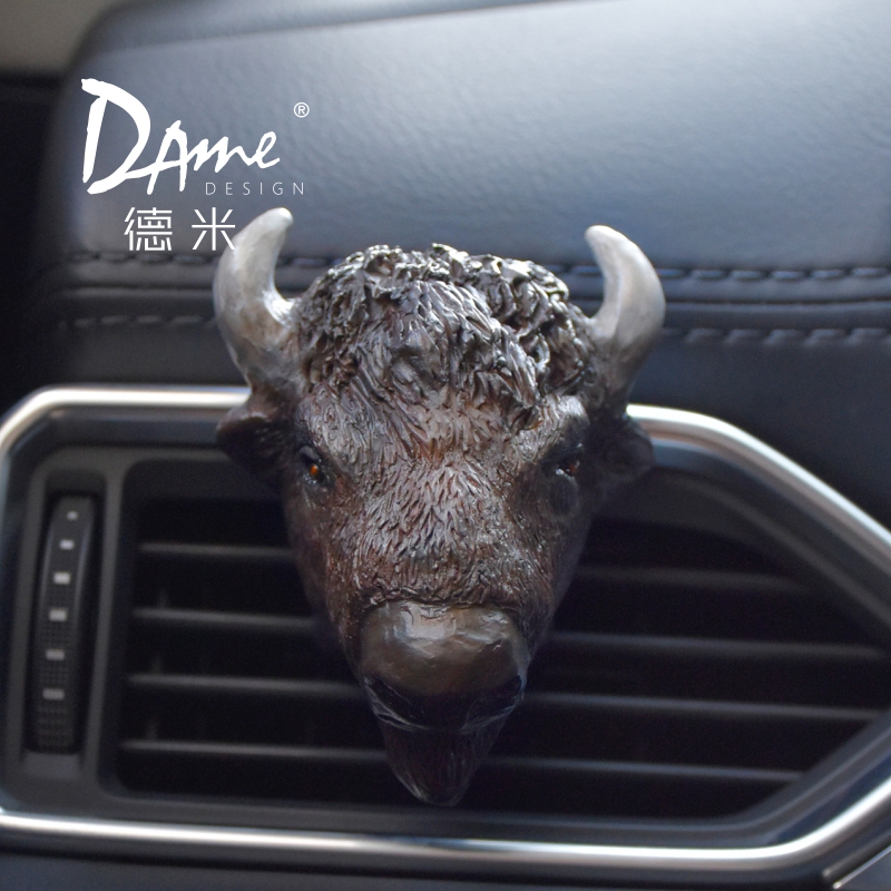 德米美洲野车车载摆件风口香水