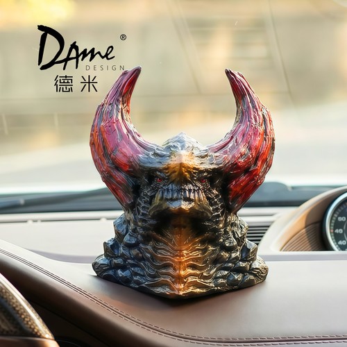 德米怪兽哥莫拉车载香薰摆件