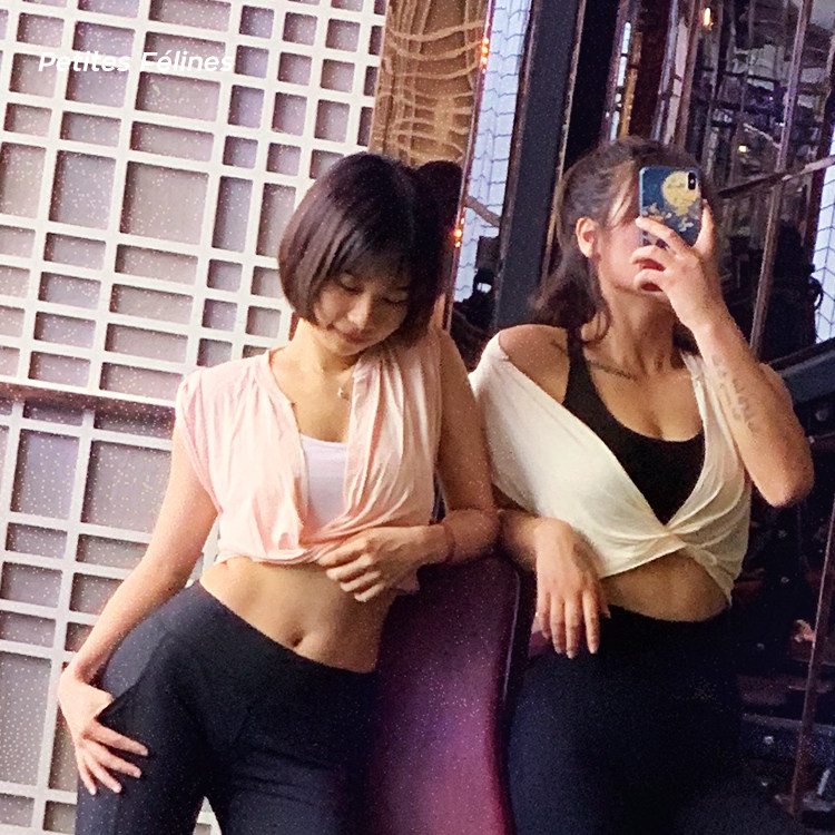 短袖背心透气修身少女