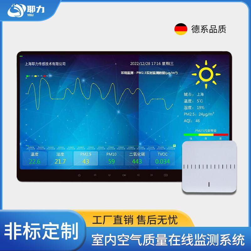 多参数室内空气质量检测仪器专业PM2.5甲醛学校办公环境监测系统