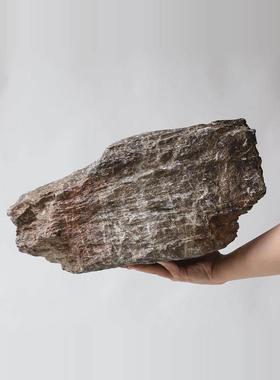 彷石松香石造景网红橱窗摆件装饰园林庭院道具塑石假山