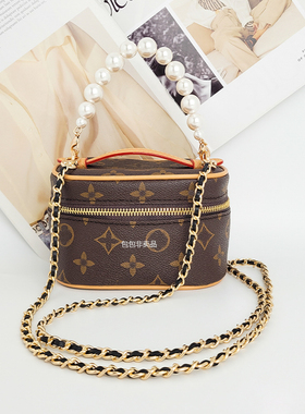 米莱订制nice nano金属包链配件适用lv化妆包改造链条斜挎带肩带