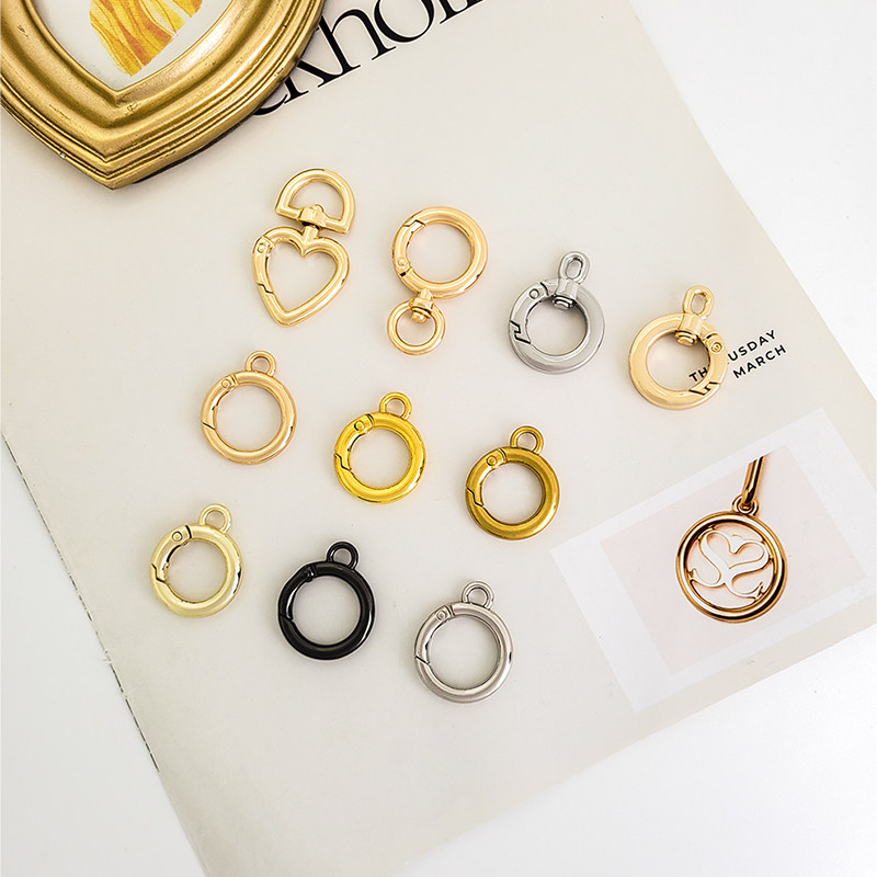 链条扣子表面多层封釉不易掉色