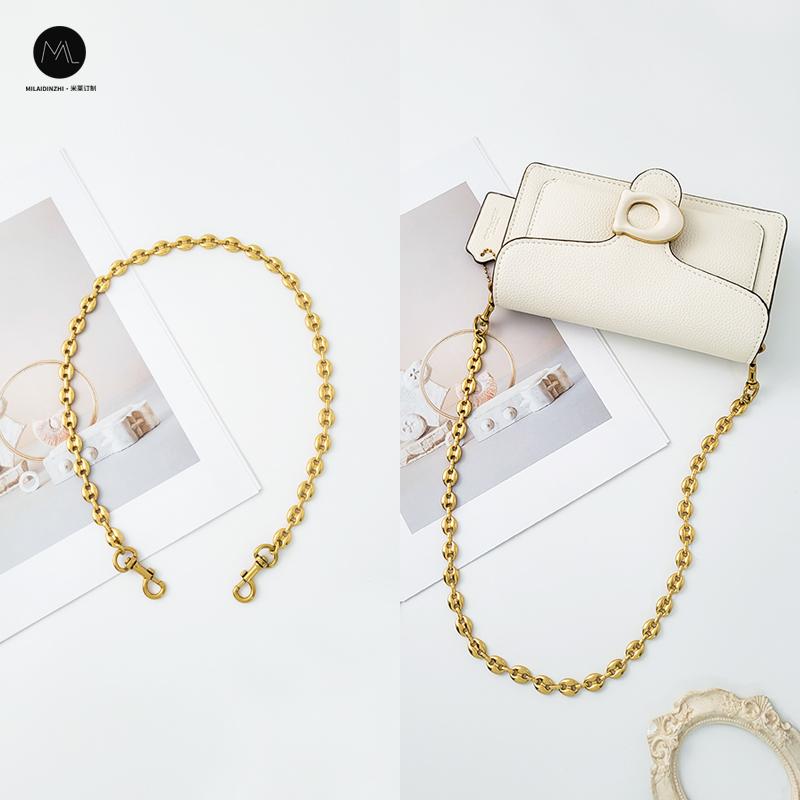 猪鼻子细链条tabby斜挎单肩腋下