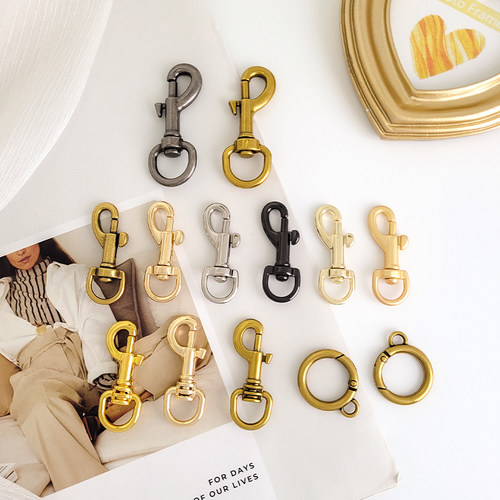 高品质链条卡扣钥匙扣金属配件