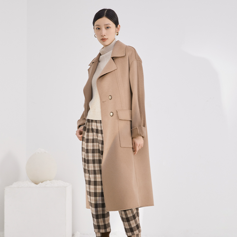 杨门2025冬季新款时尚毛呢外套