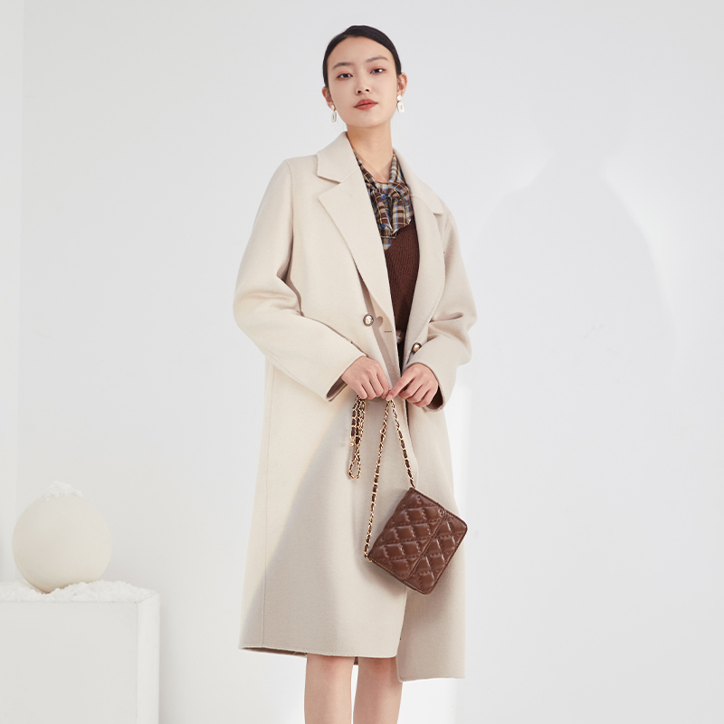 杨门2025冬季新款时尚毛呢外套