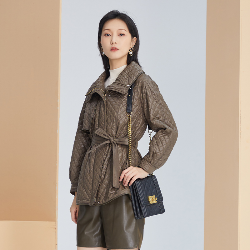 杨门系带棉衣外套杨门复古风系带