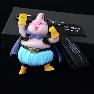 七龙珠钥匙扣链书包包挂件魔人布欧悟空公仔可爱挂饰男女生日礼物