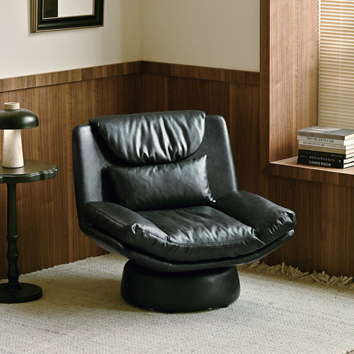 UCK旋转复古单人沙发椅