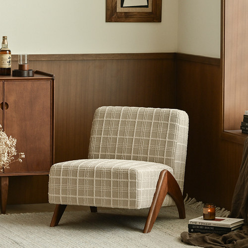 UCK轻法式复古单人沙发椅