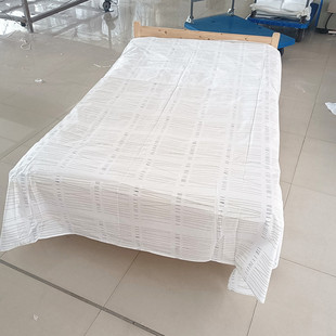 酒店布草宾馆巧克力棒咖啡棒全棉涤棉床单床上用品纯棉医院民宿用