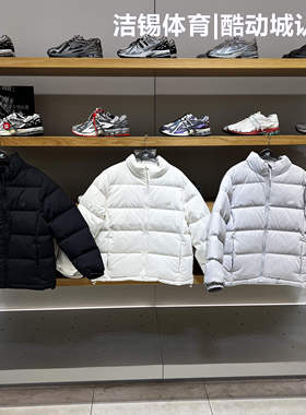 New Balance/NB2025冬休闲保暖防风短款立领羽绒服外套女AWJ54321