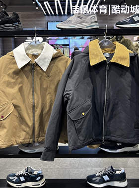 NEW BALANCE/NB2026春休闲连帽梭织加棉夹克开衫外套女 WJ61X46T