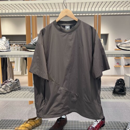 New Balance/NB夏季Grey系列男款运动休闲宽松短袖T恤 MT61I2UH