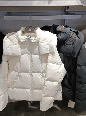 New Balance/NB2025冬休闲保暖鹅绒连帽加厚羽绒服外套女NPF45222