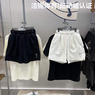 NVE27062 NB2024夏休闲针织透气短裤 女 热裤 向心生活NEW BALANCE