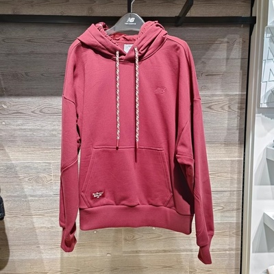 NB休闲针织连帽时尚套头衫卫衣男