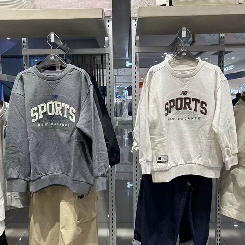 NB童装舒适针织保暖圆领套头卫衣