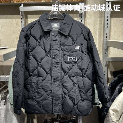 NewBalance NB男女童秋冬新款翻领保暖轻薄三防羽绒服 7PF4E023