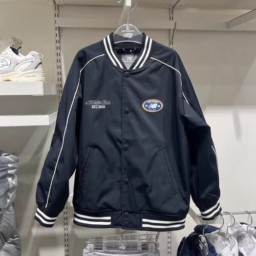NEW BALANCE/NB2026春儿童男女休闲运动立领梭织立领外套7AG1E013