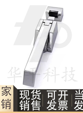 DK615生久柜锁不锈钢拉手把手冷冻库烘烤箱迫紧密闭门把手锁搭扣