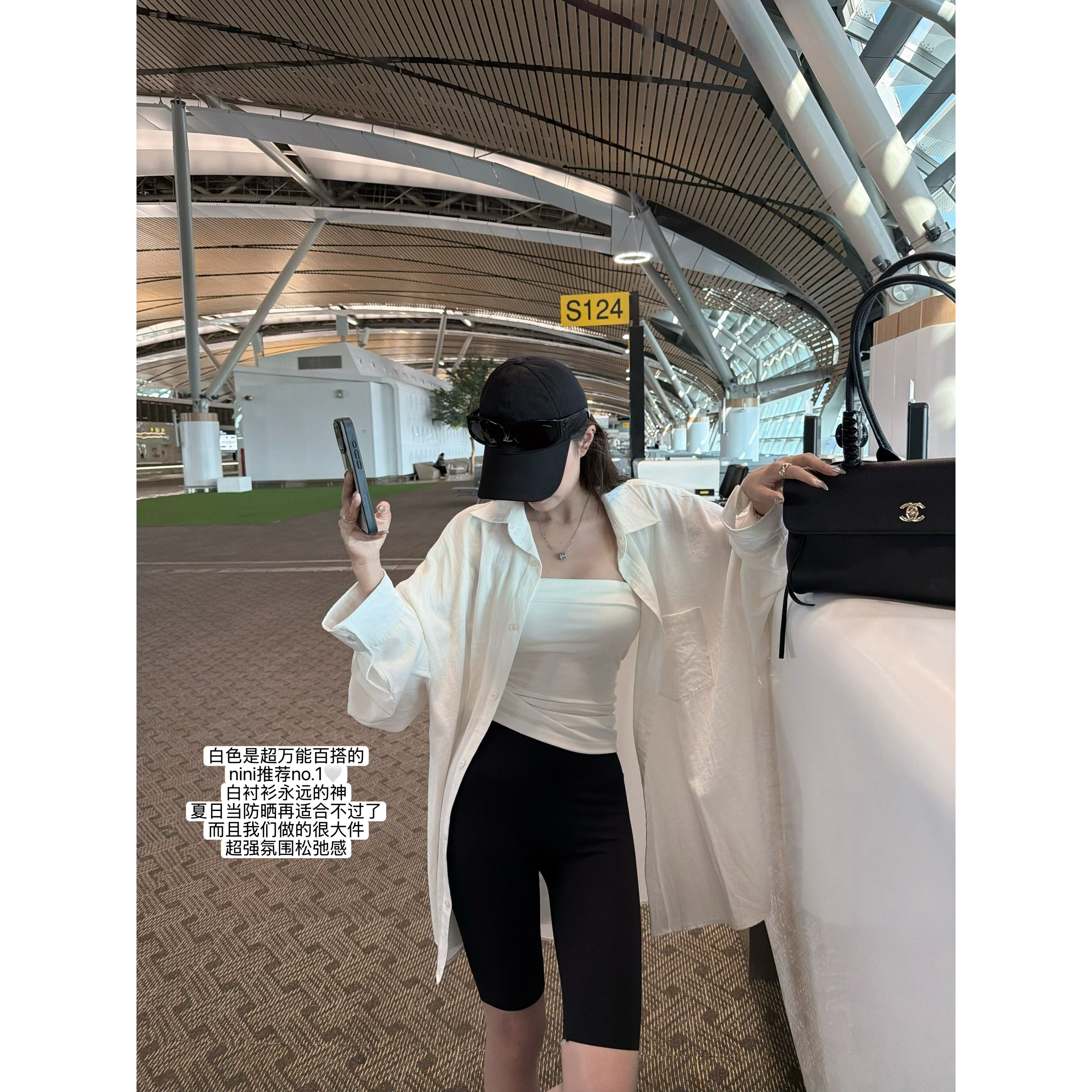 '氛围感的神'春夏防晒一件就够了水洗棉好搭配宽松调性衬衫外套女