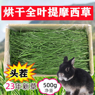 23兔子大棚烘干南提龙猫豚鼠提摩西草宠物兔粮荷兰猪干草饲料500g