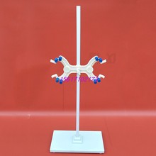 耐酸碱塑料面滴定台 滴定管固定架（附蝴蝶夹） 耐酸碱腐蚀