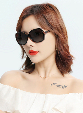 网红款新款女士大框优雅太阳眼镜
