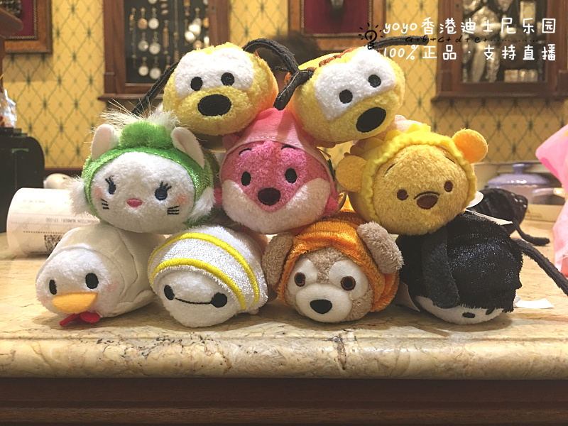 香港卡通摆件毛绒公仔