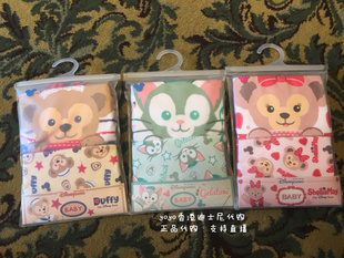 香港迪士尼 达菲熊雪莉玫星黛露兔杰拉婴儿baby卡通爬服 爬哈套装
