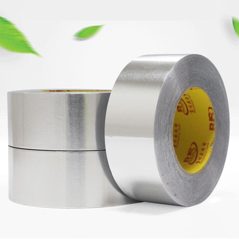 加厚双面银色f锡纸背带胶自贴亮面反光装饰条翡翠玉石封底用铝箔