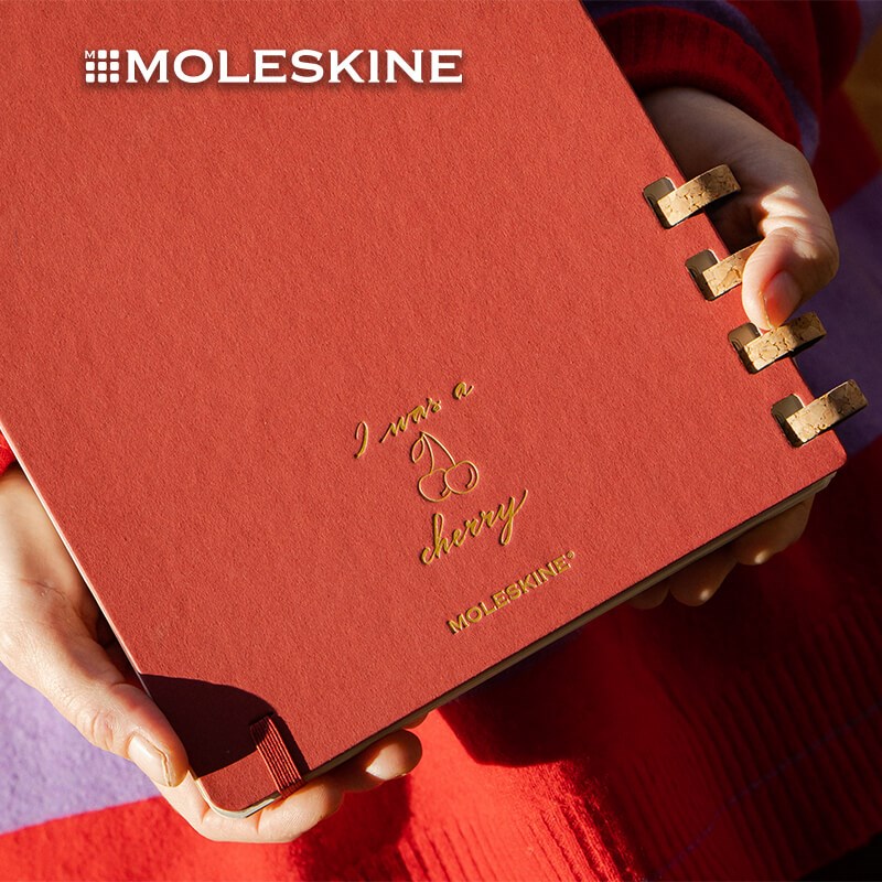 意大利Molesekine Spiral系列无日期硬面周/月计划学生日程本学习