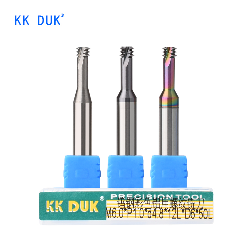 美制微小径螺纹铣刀三排牙钨钢螺纹铣刀 铣牙刀UN UNC UNEF ZSM S