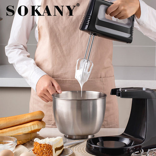 跨境热卖SOKANY6622家用多功能全自动揉面机 搅拌机厨师机3.5L