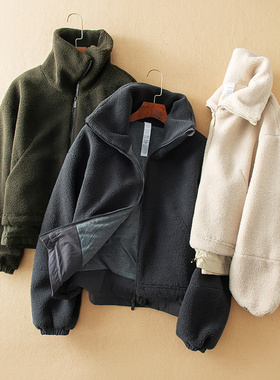 蛮文 大牛货宝藏LU 保暖度抵过件羽绒服 立领拼接毛绒短外套46313