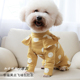 安班宠物全棉春秋薄款 可爱公主范 包肚四脚衣服泰迪比熊贵宾飞飞袖