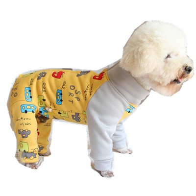 安班宠物秋冬加绒包肚中小犬护肚