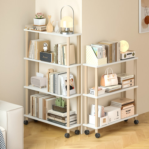 不占地方多层墙角简易立柜置物架