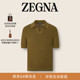 橄榄绿 Premium 衫 春季 Polo 新品 棉质 ZEGNA杰尼亚男装 Cotton