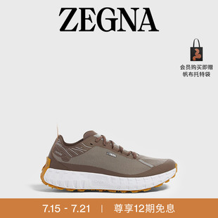 norda™联名深灰褐色运动鞋 12期免息ZEGNA杰尼亚男鞋 夏季 新品